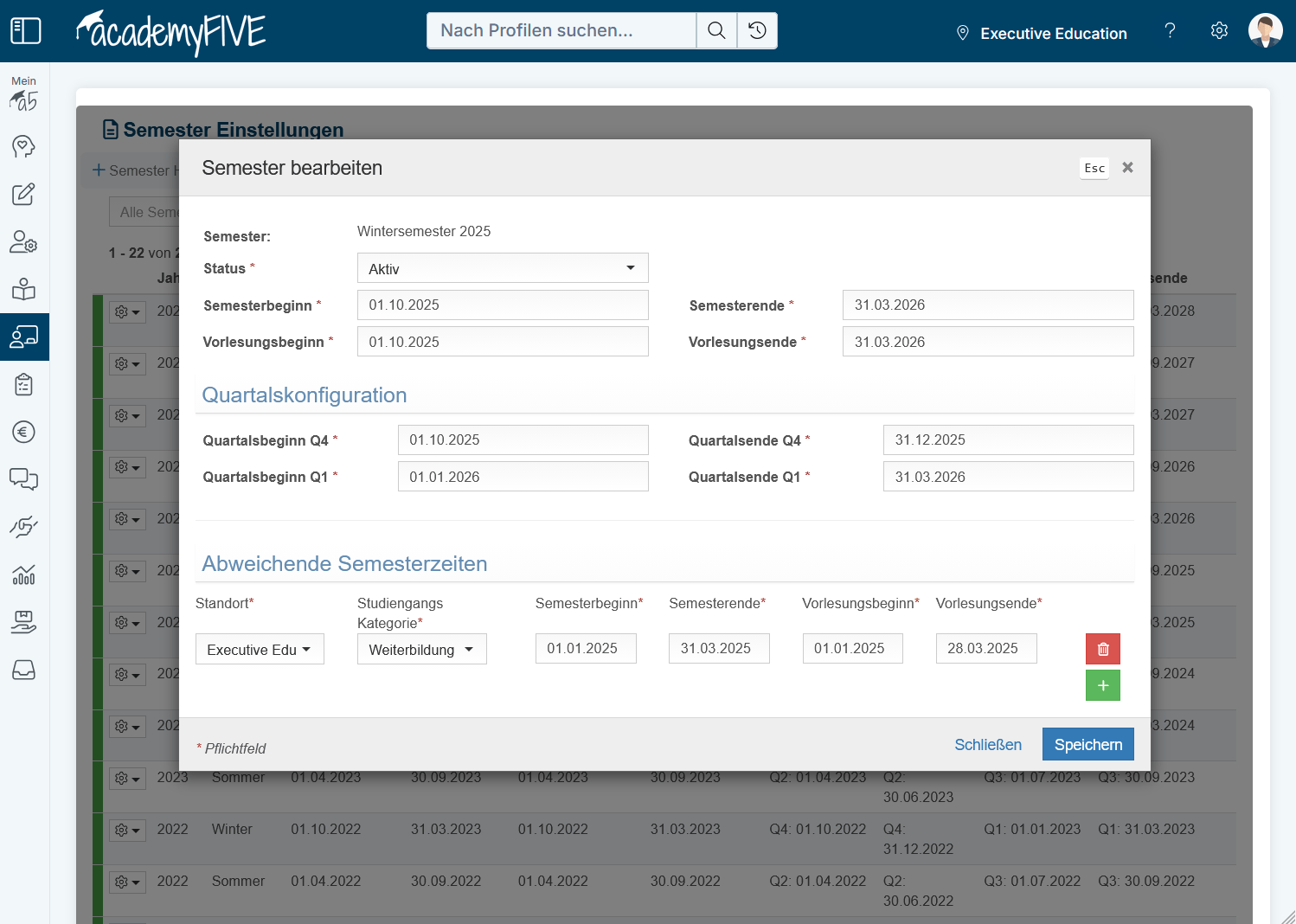 Zeitmodelle Curriculum Ansicht